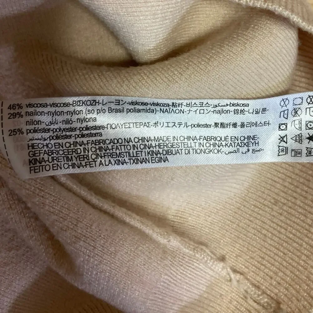 Zara cream knitted